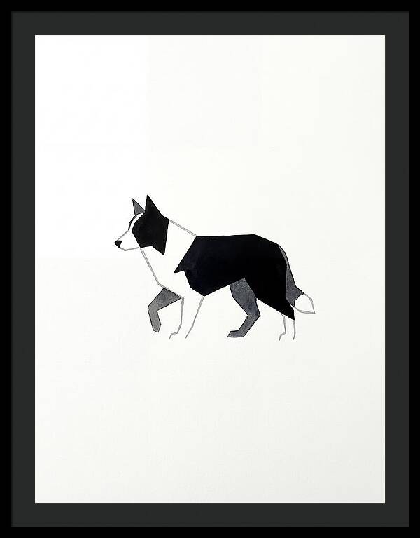 Border Collie Silhouette