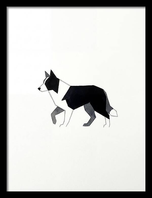 Border Collie Silhouette