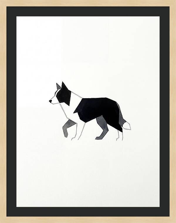 Border Collie Silhouette