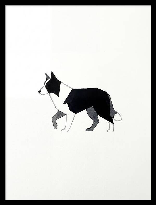 Border Collie Silhouette