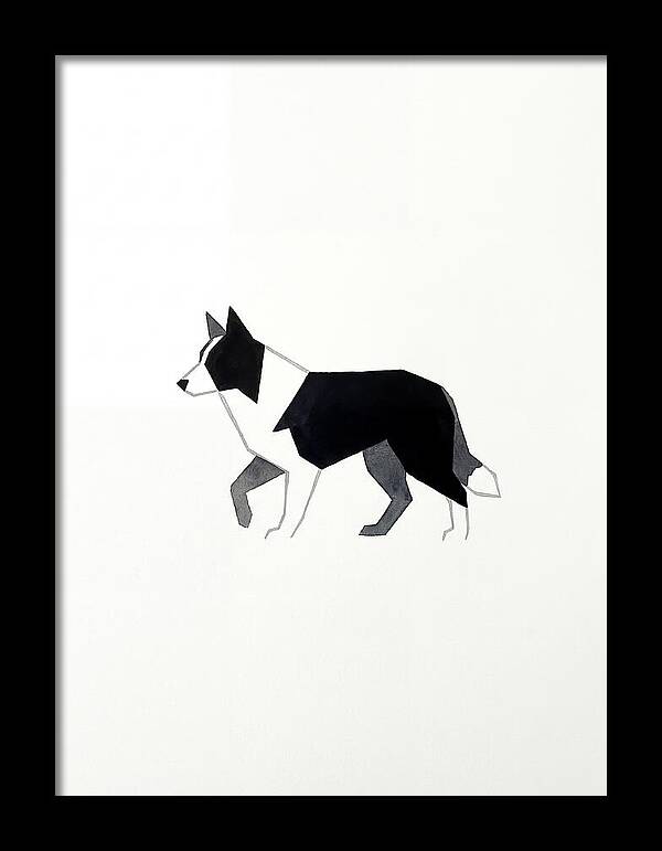 Border Collie Silhouette