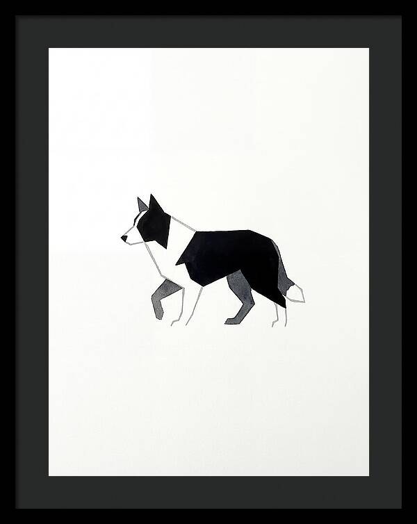 Border Collie Silhouette