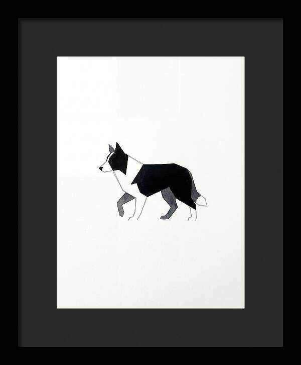 Border Collie Silhouette