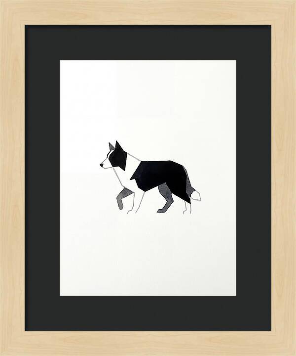 Border Collie Silhouette