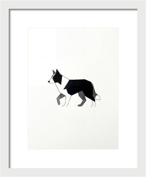 Border Collie Silhouette