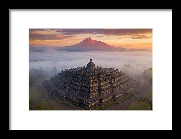 Borobudur At Sunrise