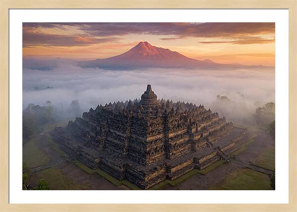 Borobudur At Sunrise