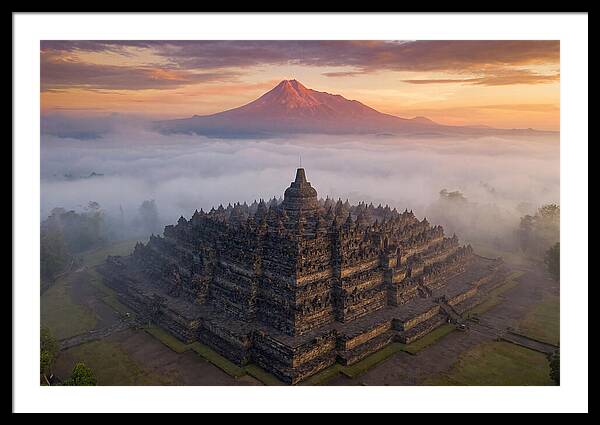 Borobudur At Sunrise