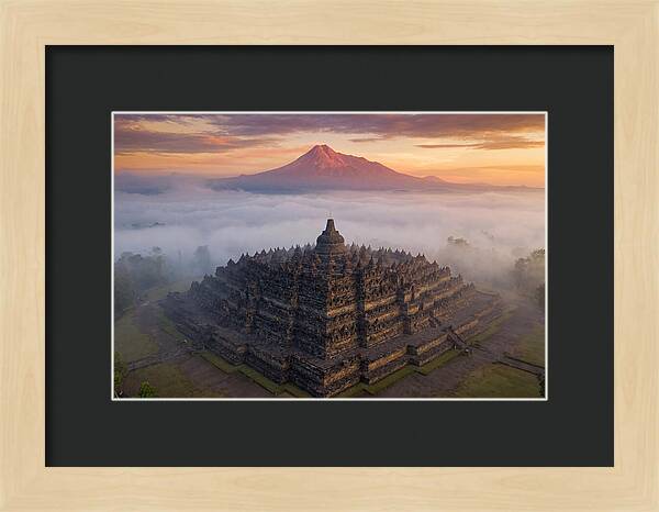 Borobudur At Sunrise