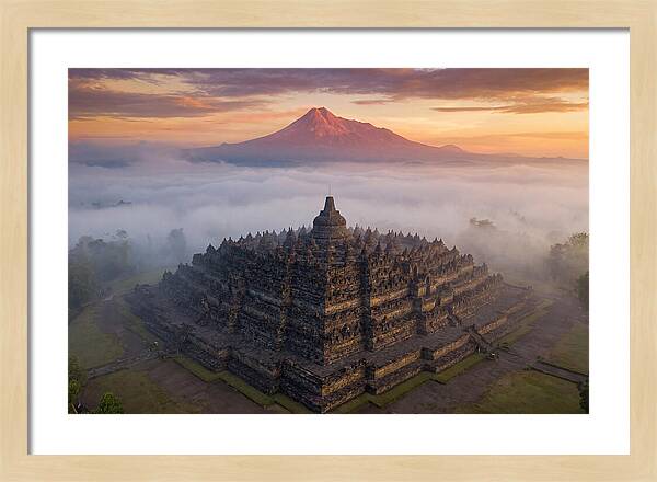 Borobudur At Sunrise