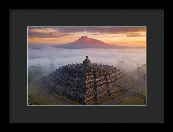Borobudur At Sunrise