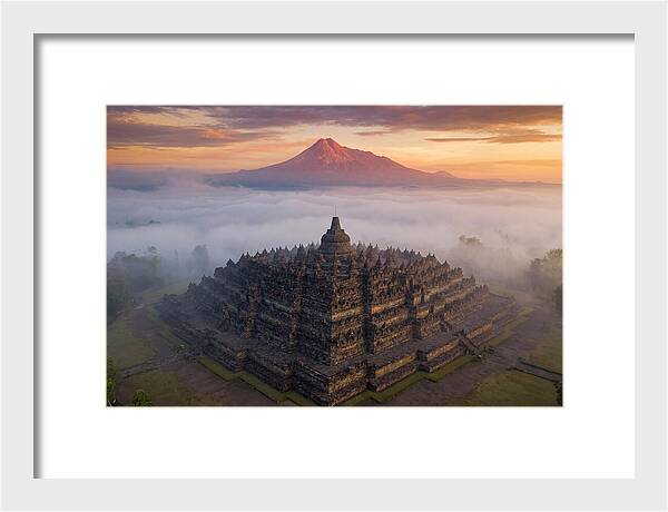 Borobudur At Sunrise