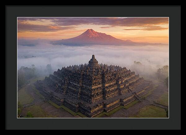 Borobudur At Sunrise