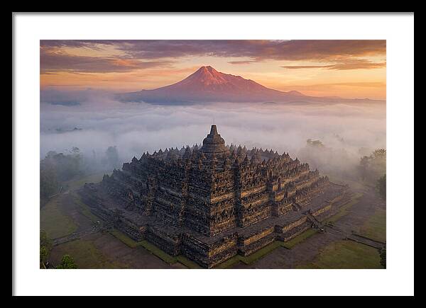 Borobudur At Sunrise