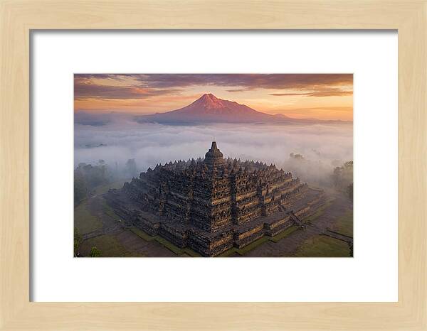 Borobudur At Sunrise