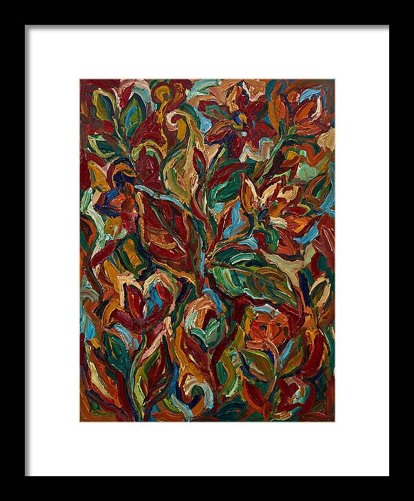 Botanical Expressionism In Color
