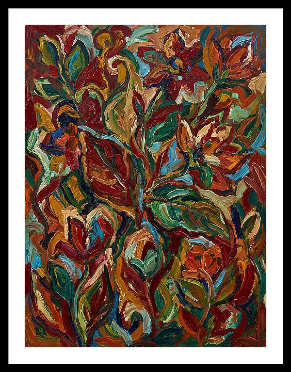 Botanical Expressionism In Color