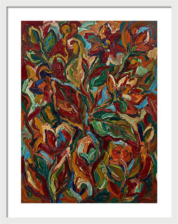 Botanical Expressionism In Color