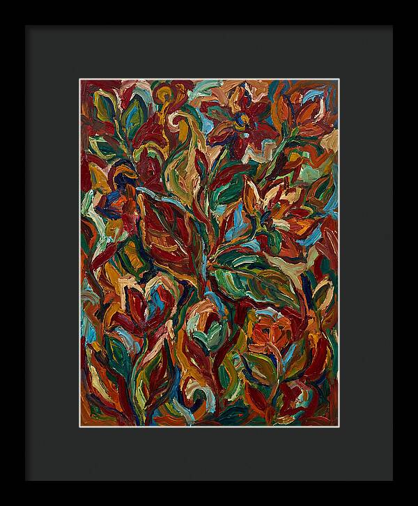 Botanical Expressionism In Color