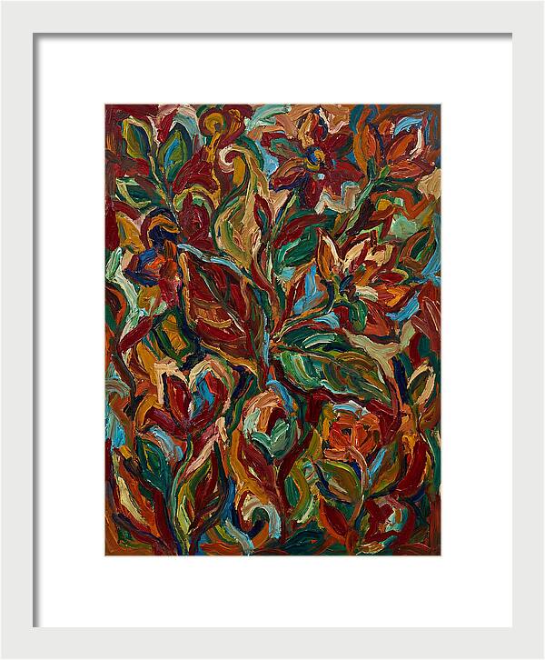 Botanical Expressionism In Color