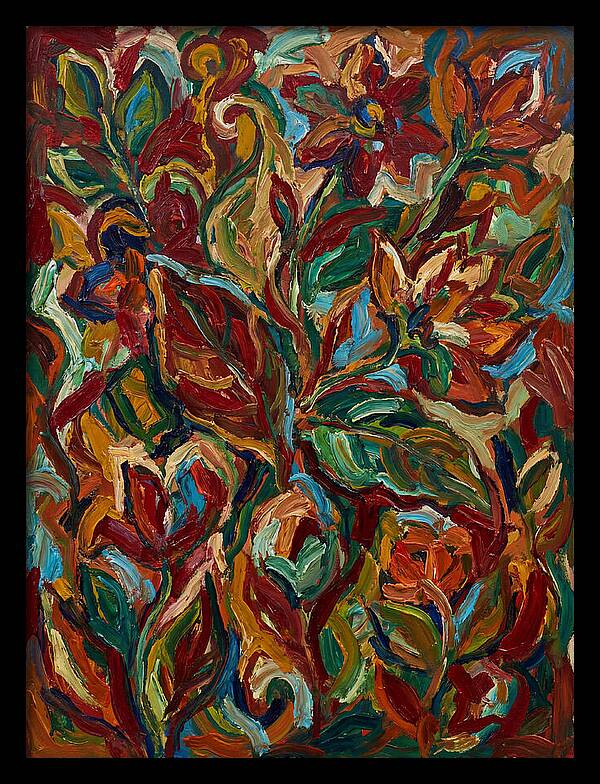 Botanical Expressionism In Color