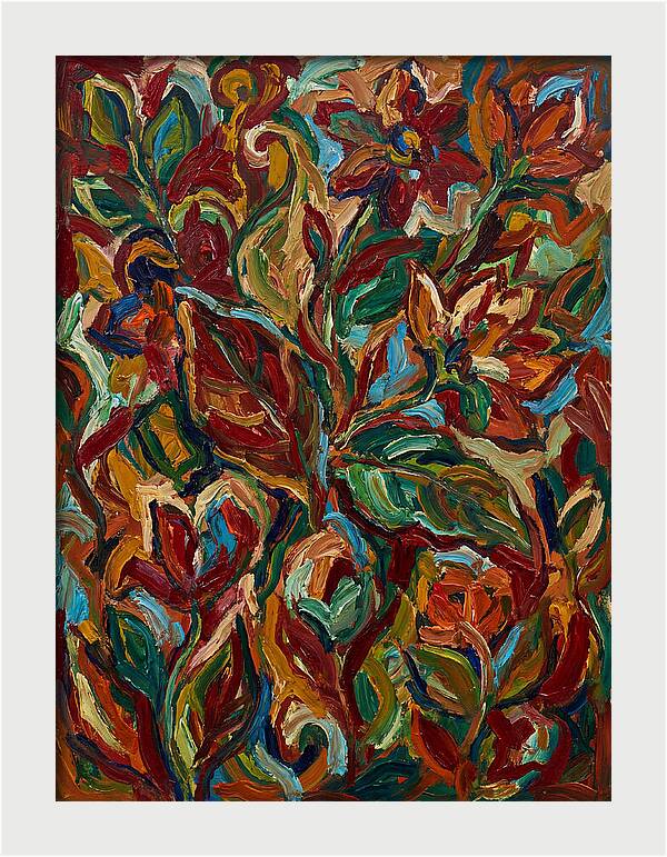 Botanical Expressionism In Color