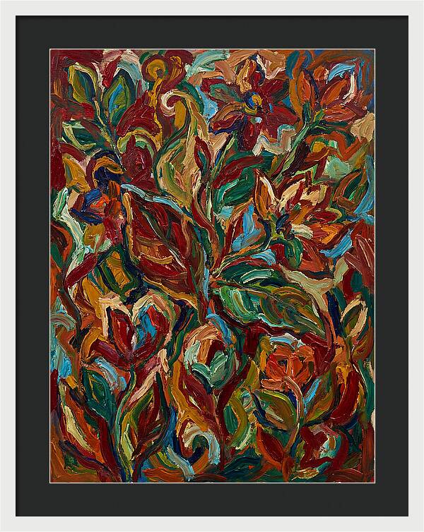 Botanical Expressionism In Color