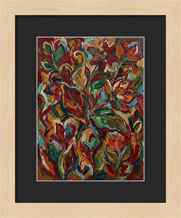 Botanical Expressionism In Color