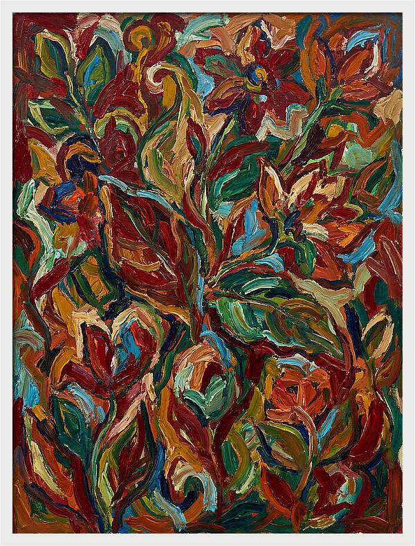 Botanical Expressionism In Color