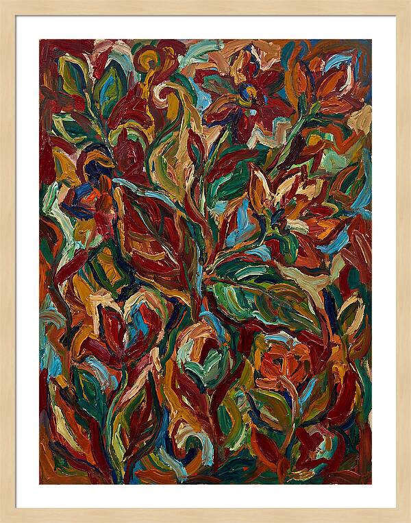 Botanical Expressionism In Color