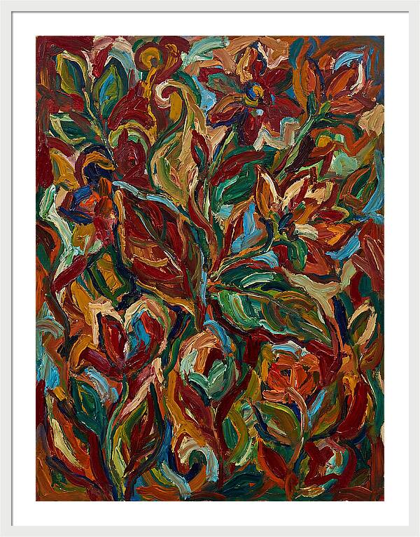 Botanical Expressionism In Color