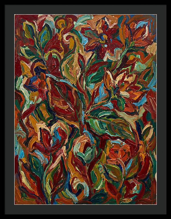 Botanical Expressionism In Color