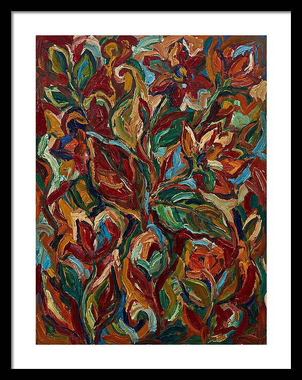 Botanical Expressionism In Color