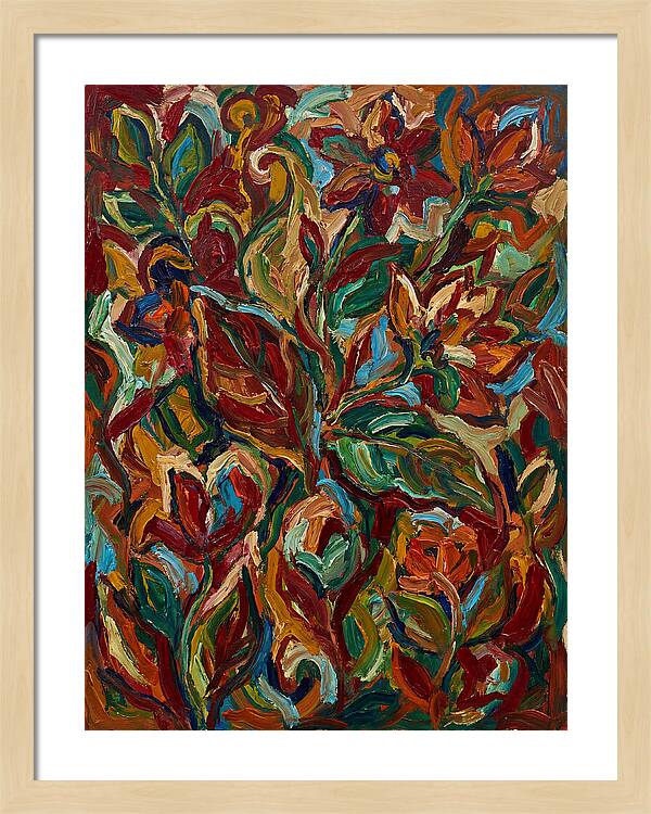 Botanical Expressionism In Color