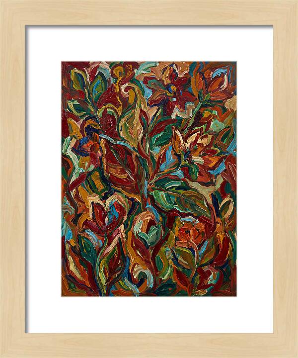 Botanical Expressionism In Color