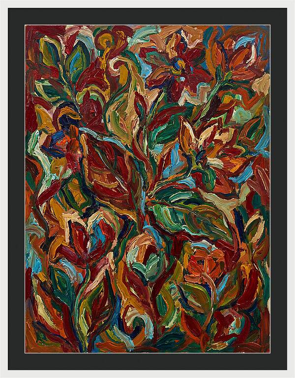 Botanical Expressionism In Color