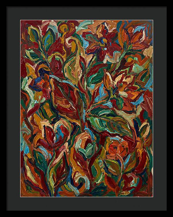 Botanical Expressionism In Color