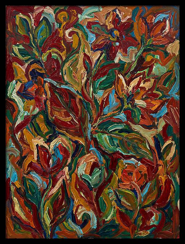 Botanical Expressionism In Color