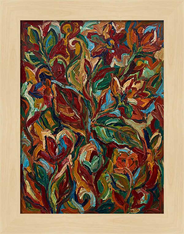 Botanical Expressionism In Color