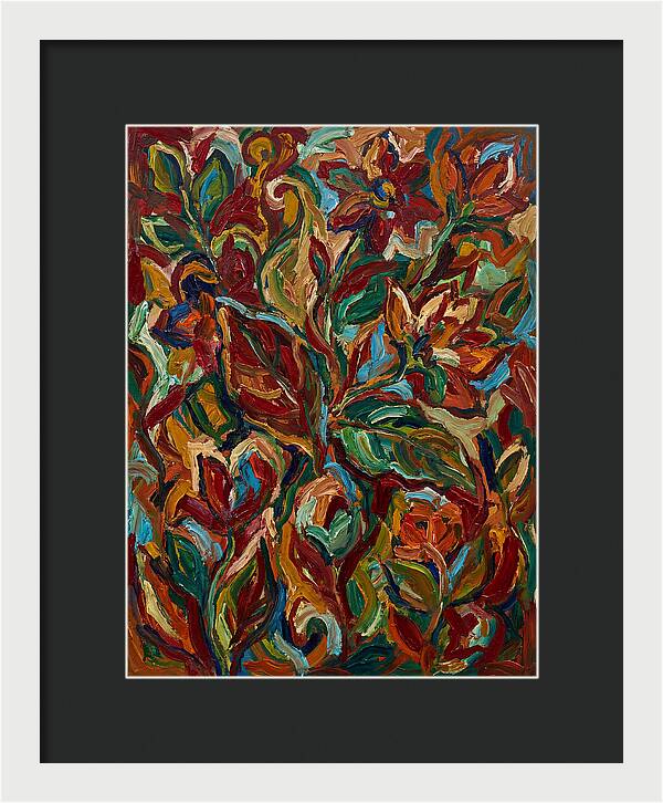 Botanical Expressionism In Color