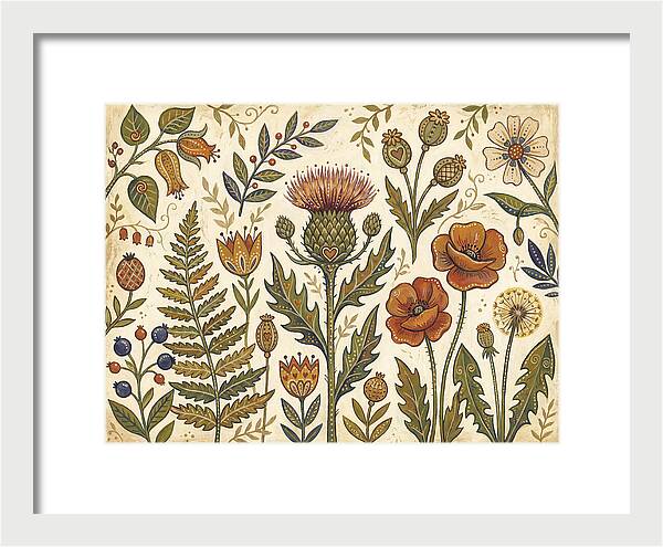 Botanical Folk Study