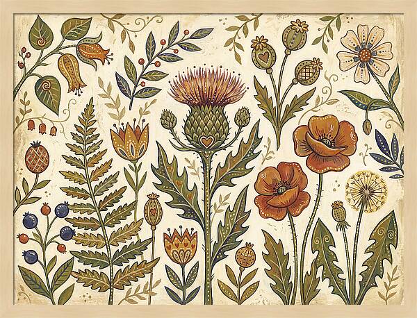 Botanical Folk Study