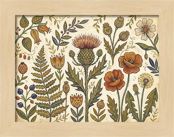 Botanical Folk Study