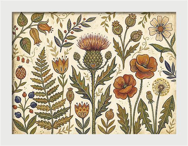 Botanical Folk Study