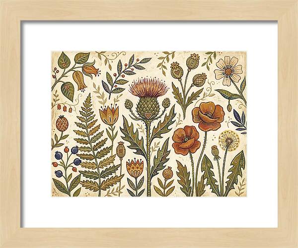 Botanical Folk Study