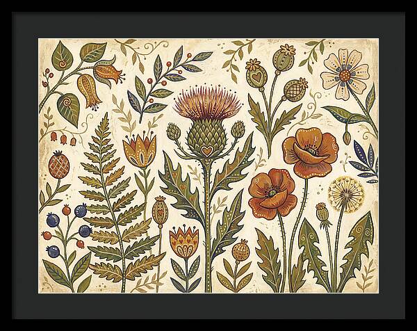 Botanical Folk Study