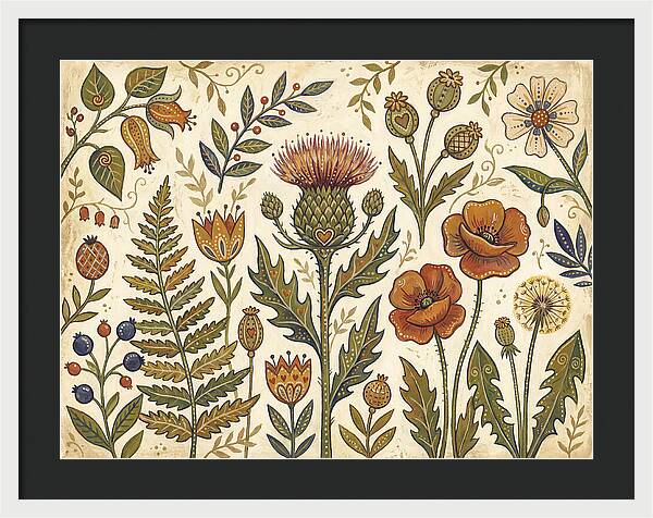 Botanical Folk Study