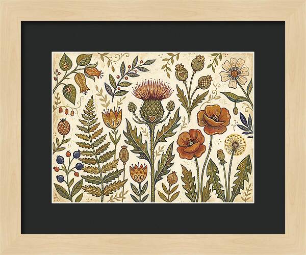 Botanical Folk Study