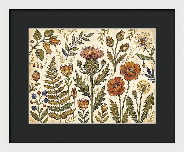 Botanical Folk Study