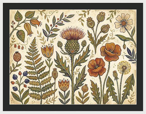 Botanical Folk Study